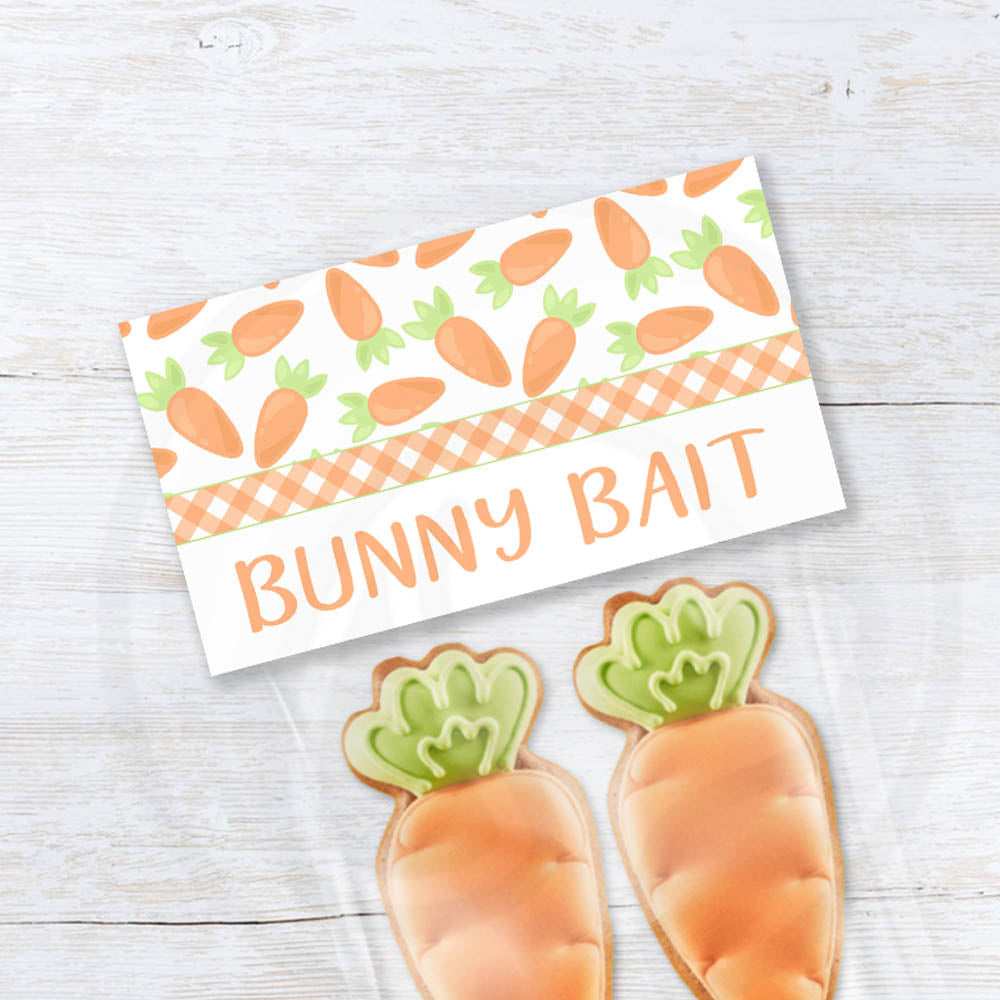 Printable Easter Bunny Bait Treat Candy Cookie Bag Topper
