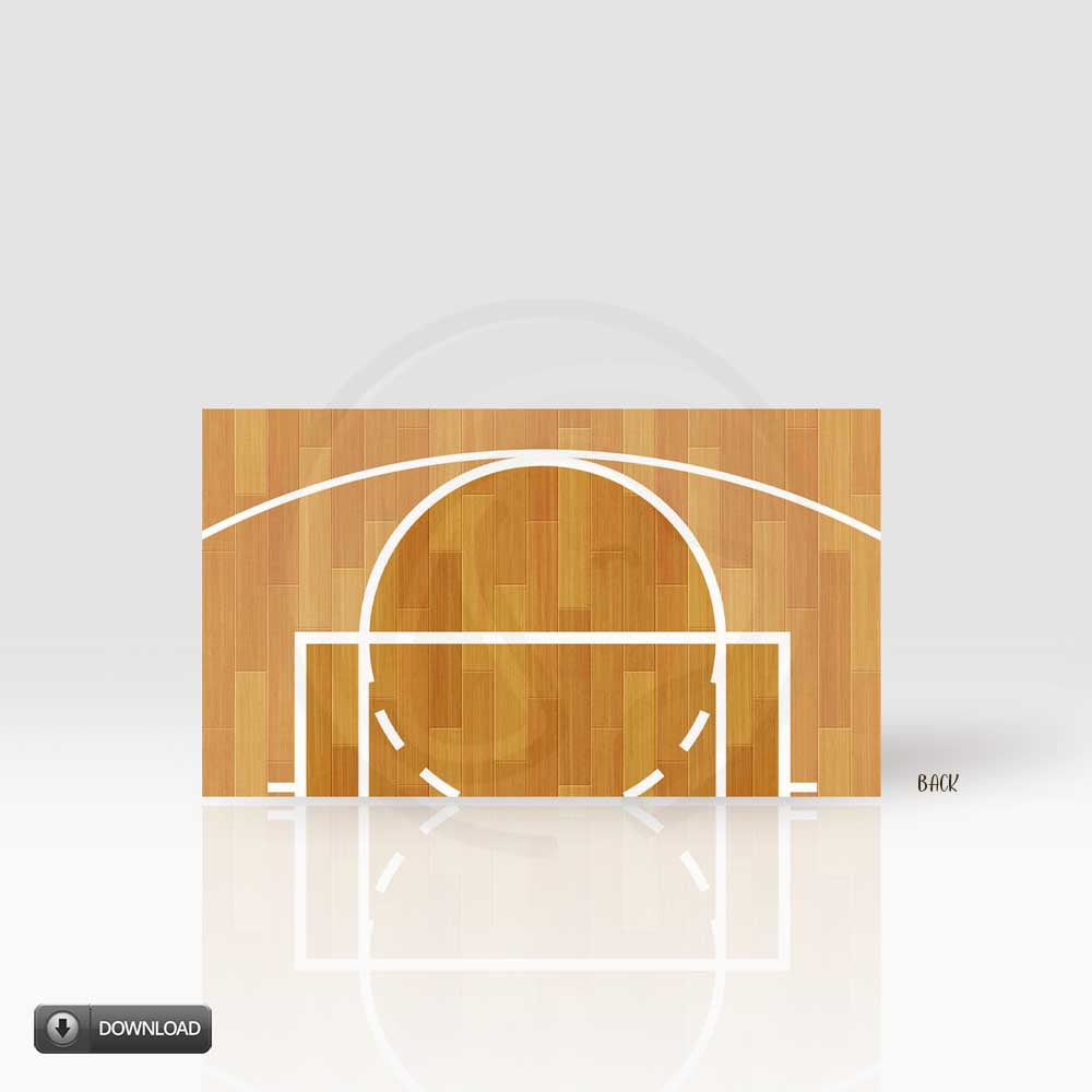 basketball tent cards