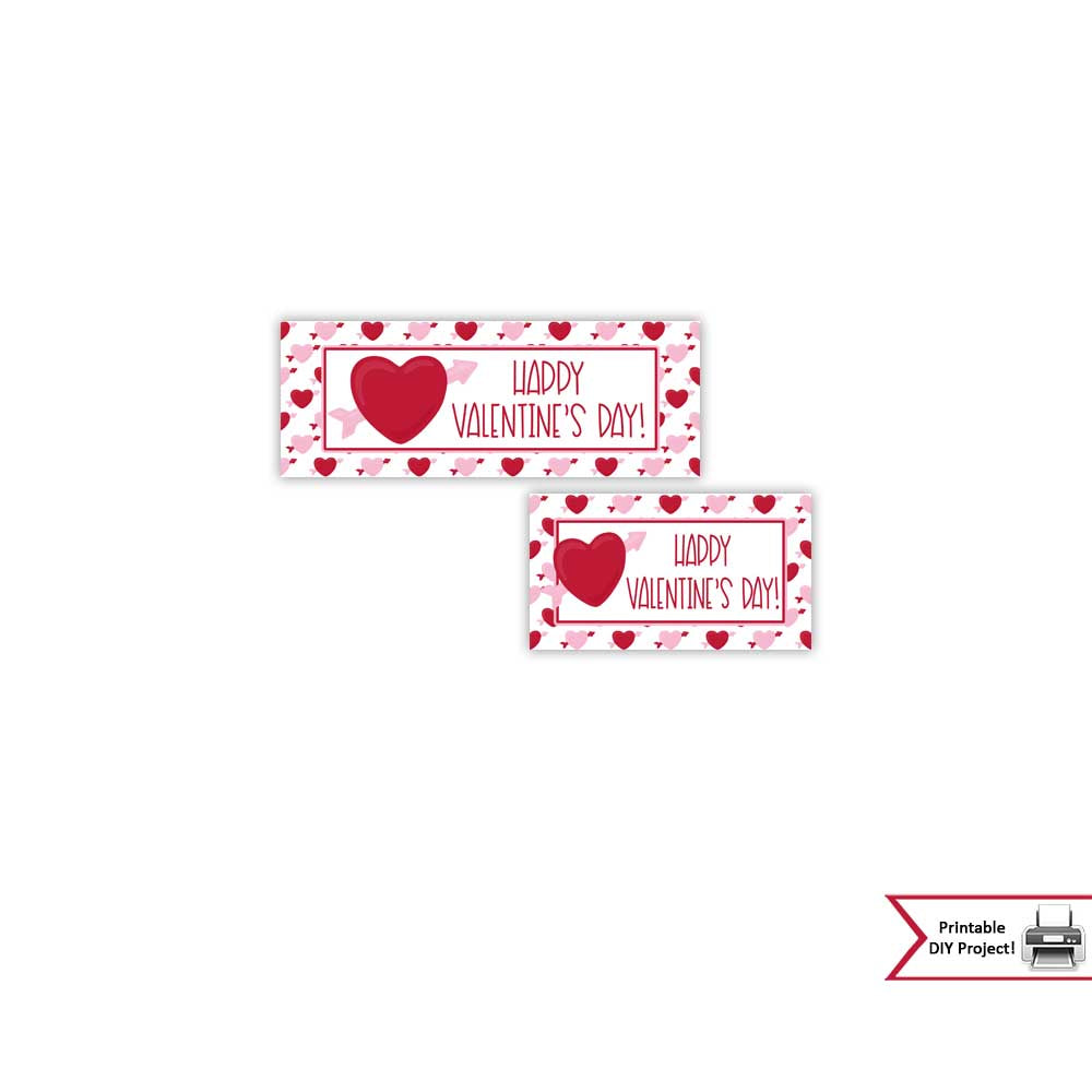 happy valentines day printable treat bag tooppers