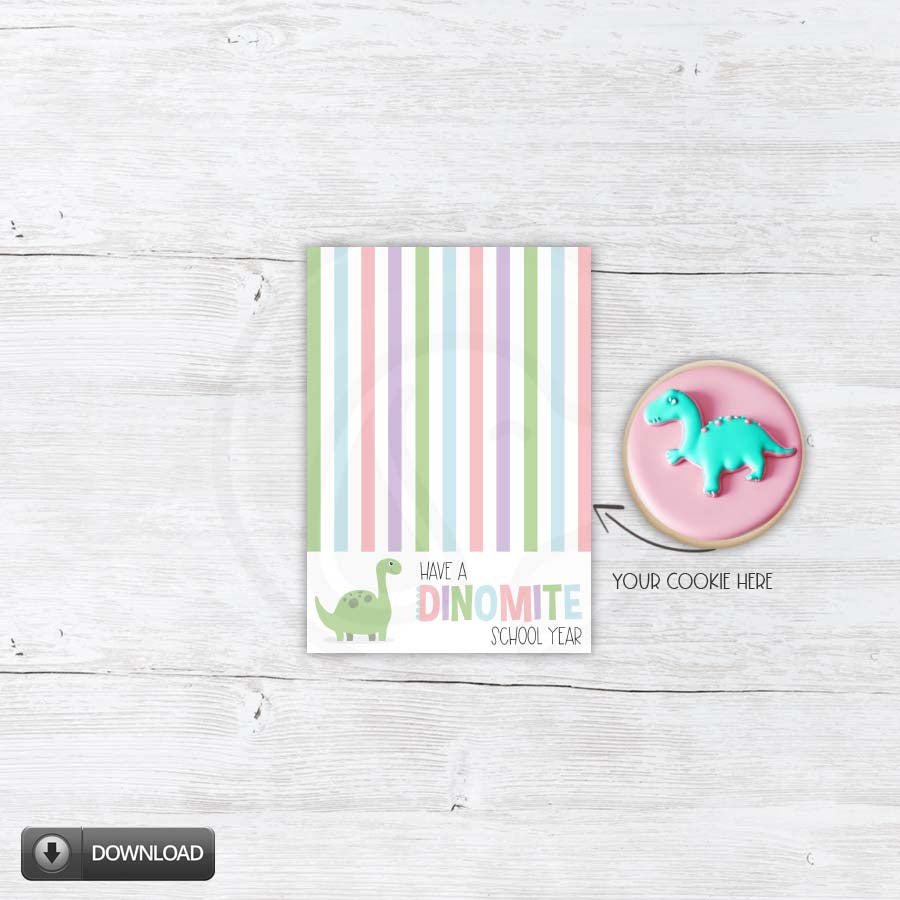 dinomite mini cookie cards