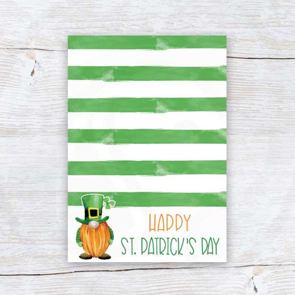 st patricks day mini cookie card backer