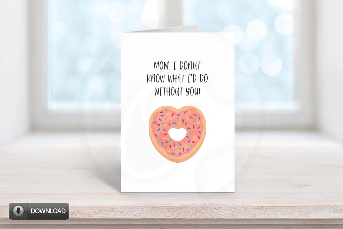 mom appreciation card
