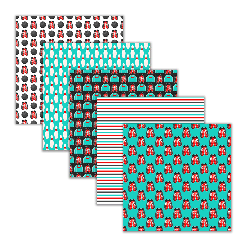 bowling digital patterns, seamless bowling backgrounds, seamless bowling scrapbook paper