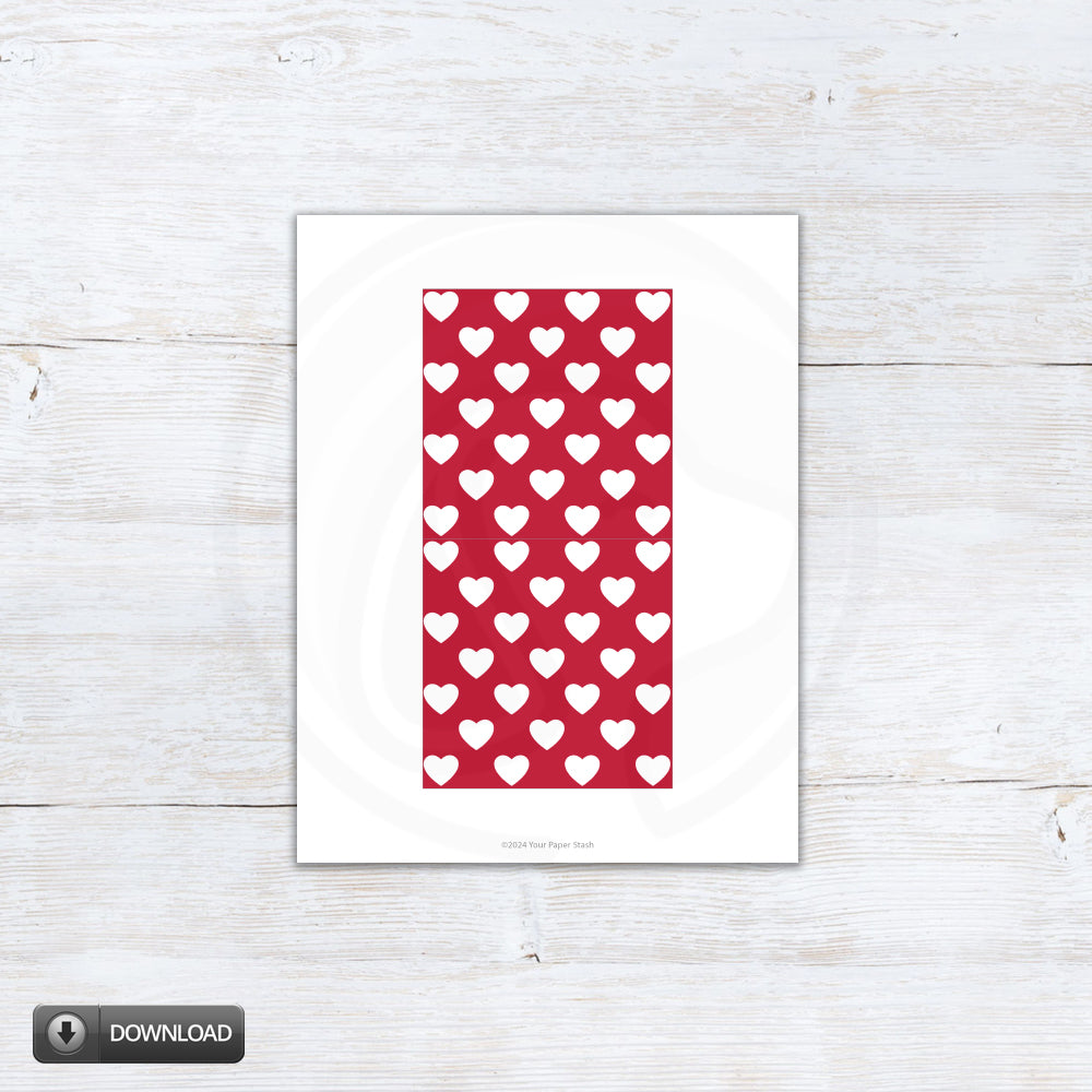 heart cookie cards and tags