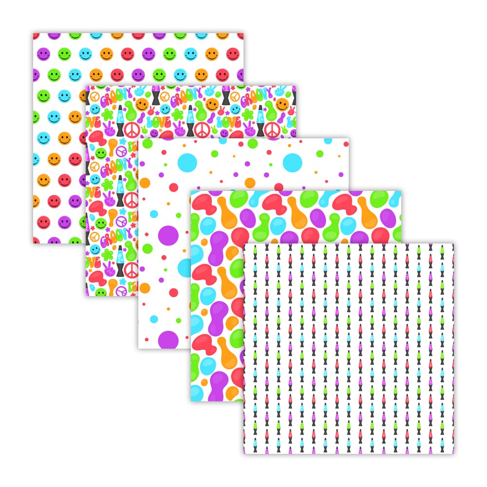 smiley face patterns, 60s hippie peace love groovy digital papers, lava lamp clipart backgrounds