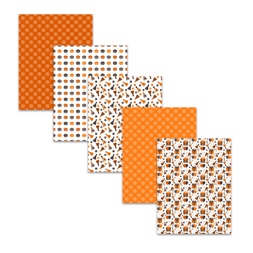 pumpkin digital background paper