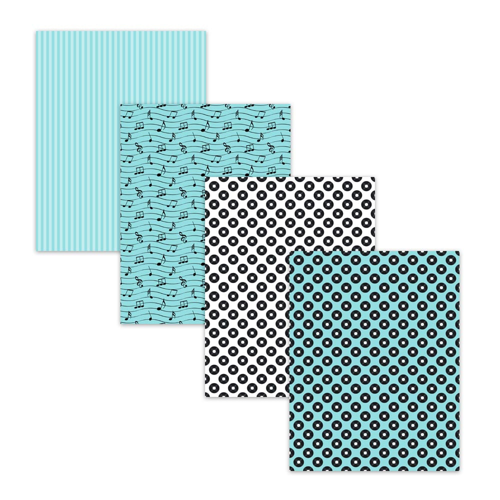 high school music class digital paper background