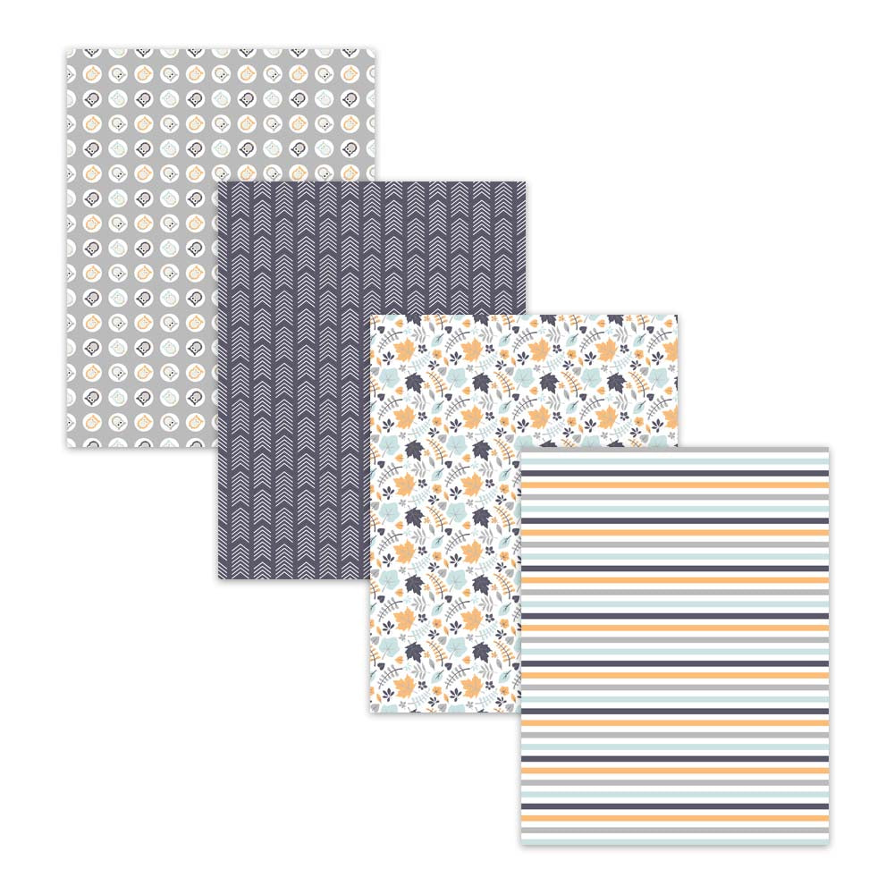owl digital scrapbook papers backgrounds printable stationery paper craft supplies instant download stripes arrows leaves give a hoot