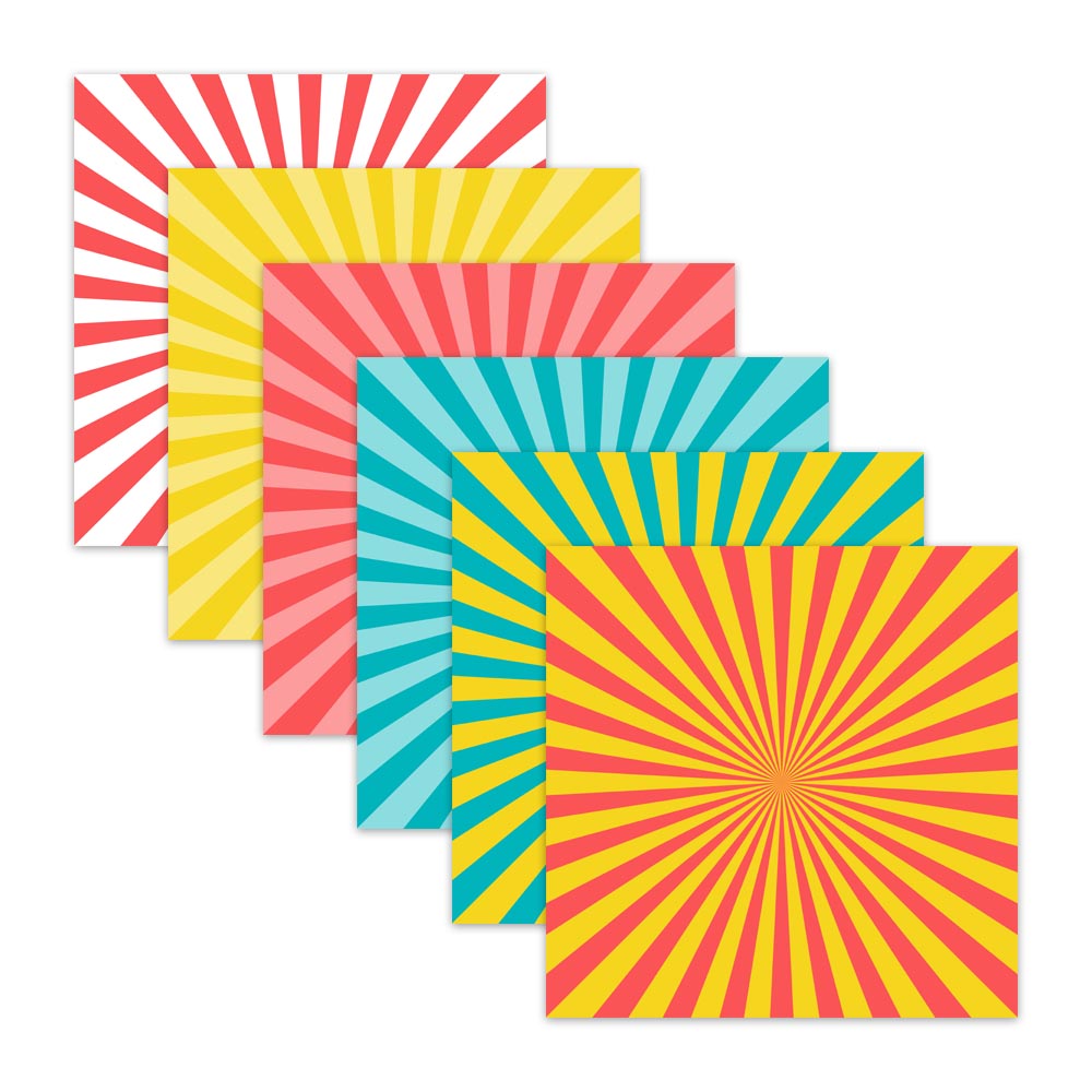 Circus Digital Scrapbook Papers and Backgrounds