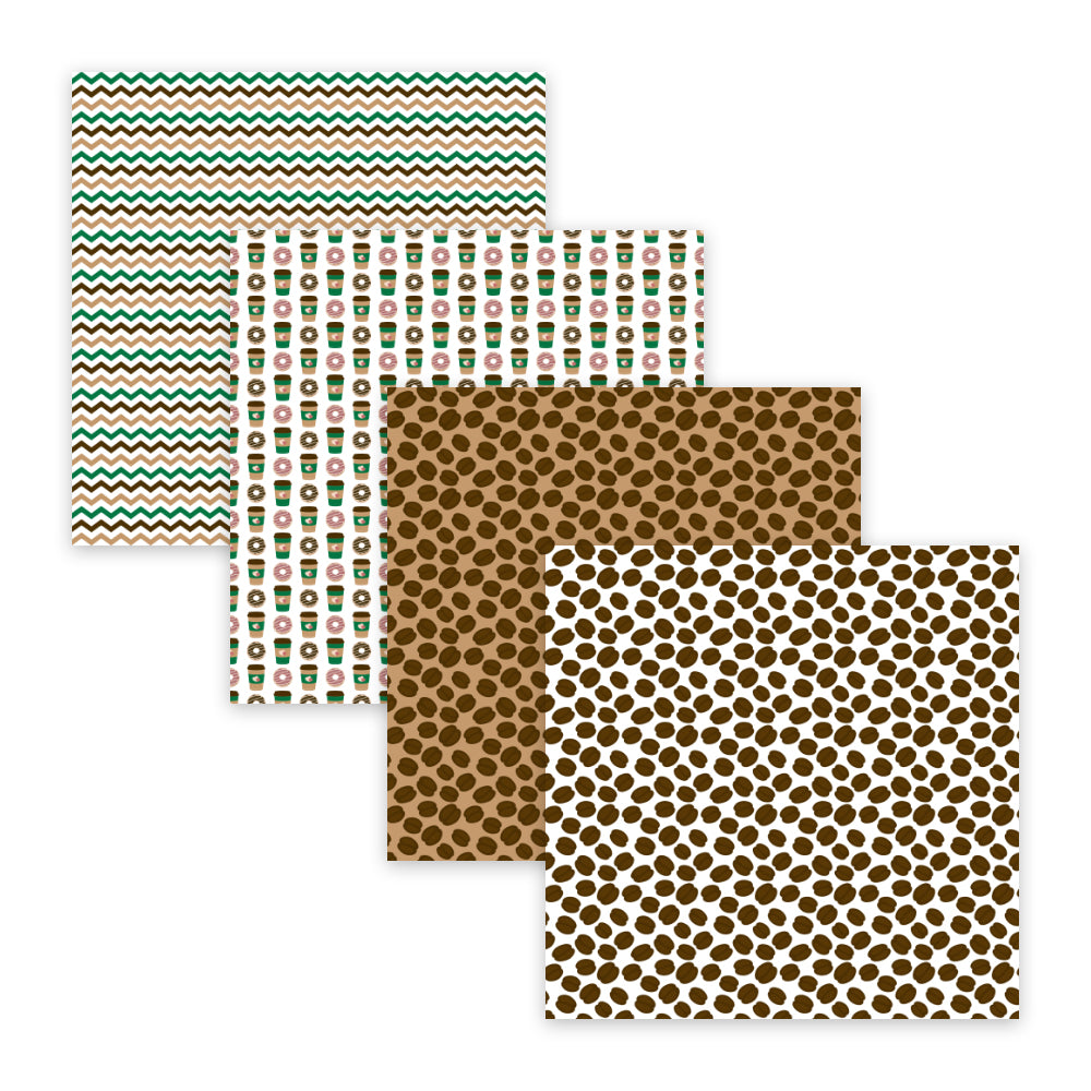 coffee bean digital backgrounds, coffee digital papers