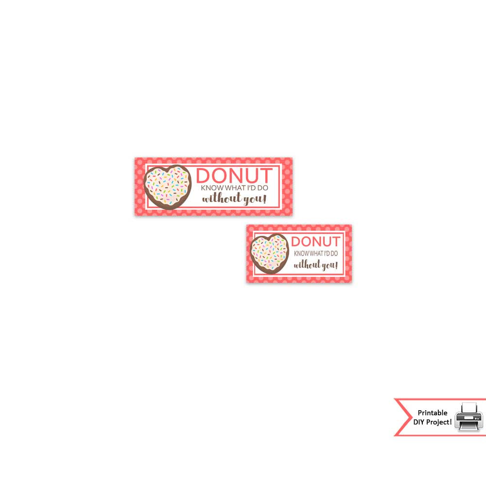 Donut Bag Topper for Teacher Appreciation Week