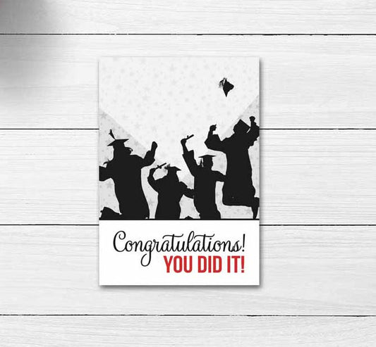 graduation cookie cards, congrats grad printable card