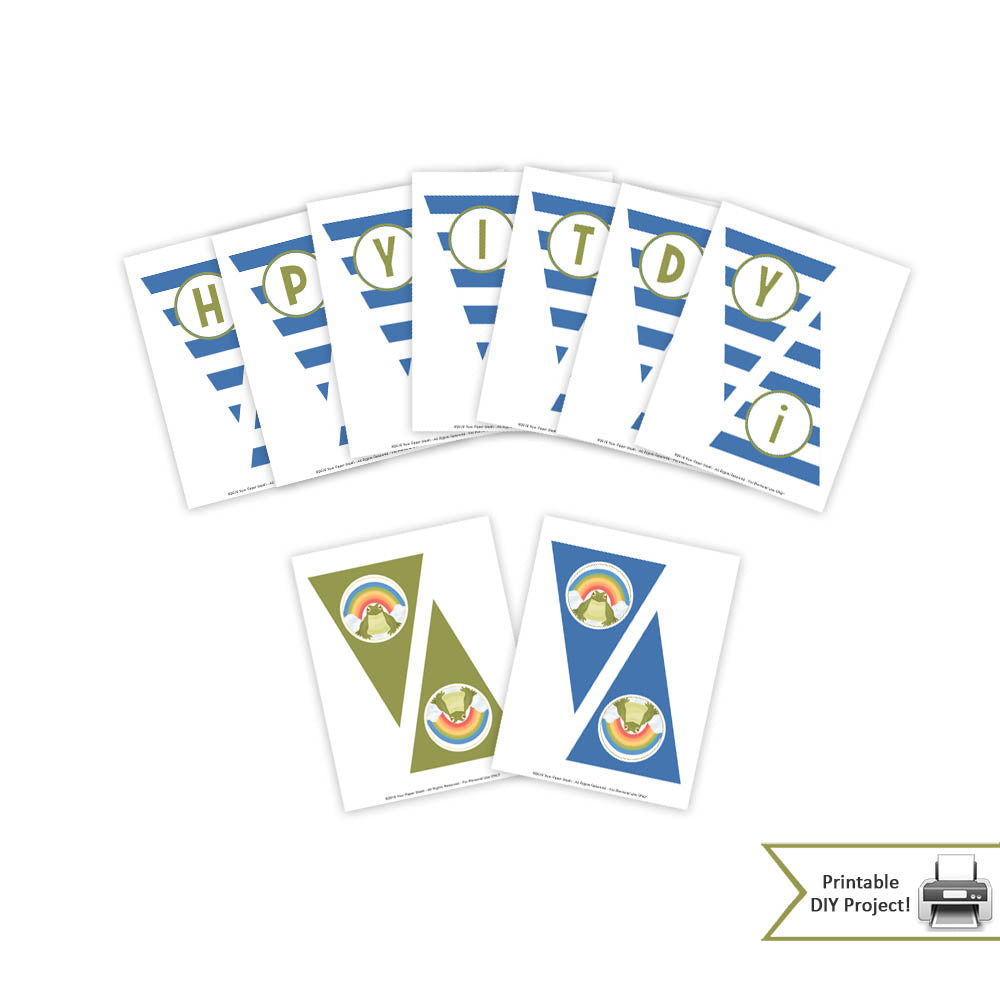 Frog Theme Birthday Party Decorations and Party Favors