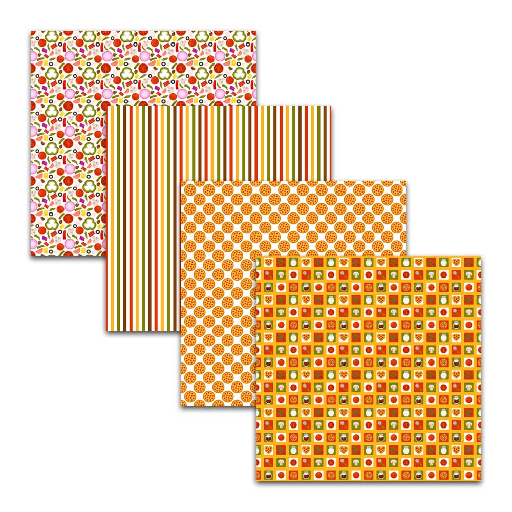 pizza ingredient mushroom sausage pepperoni canadian bacon backgrounds party fun graphics digital commercial use download