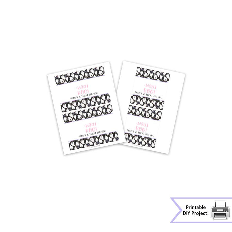 printable halloween classroom party favor bag topper