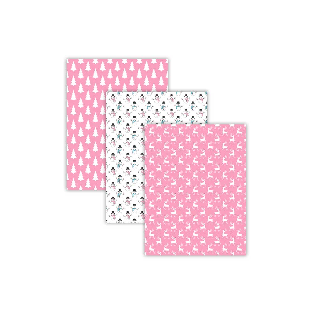 Printable Christas Digital Craft Papers