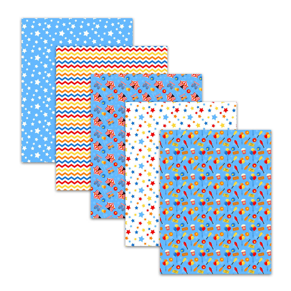 circus big top juggling pin popcorn digital background paper