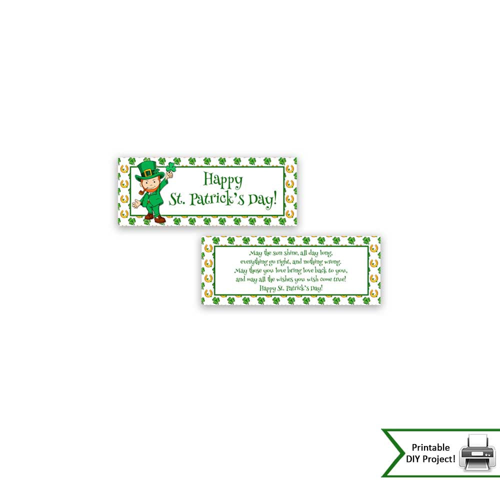 leprechaun bag toppers