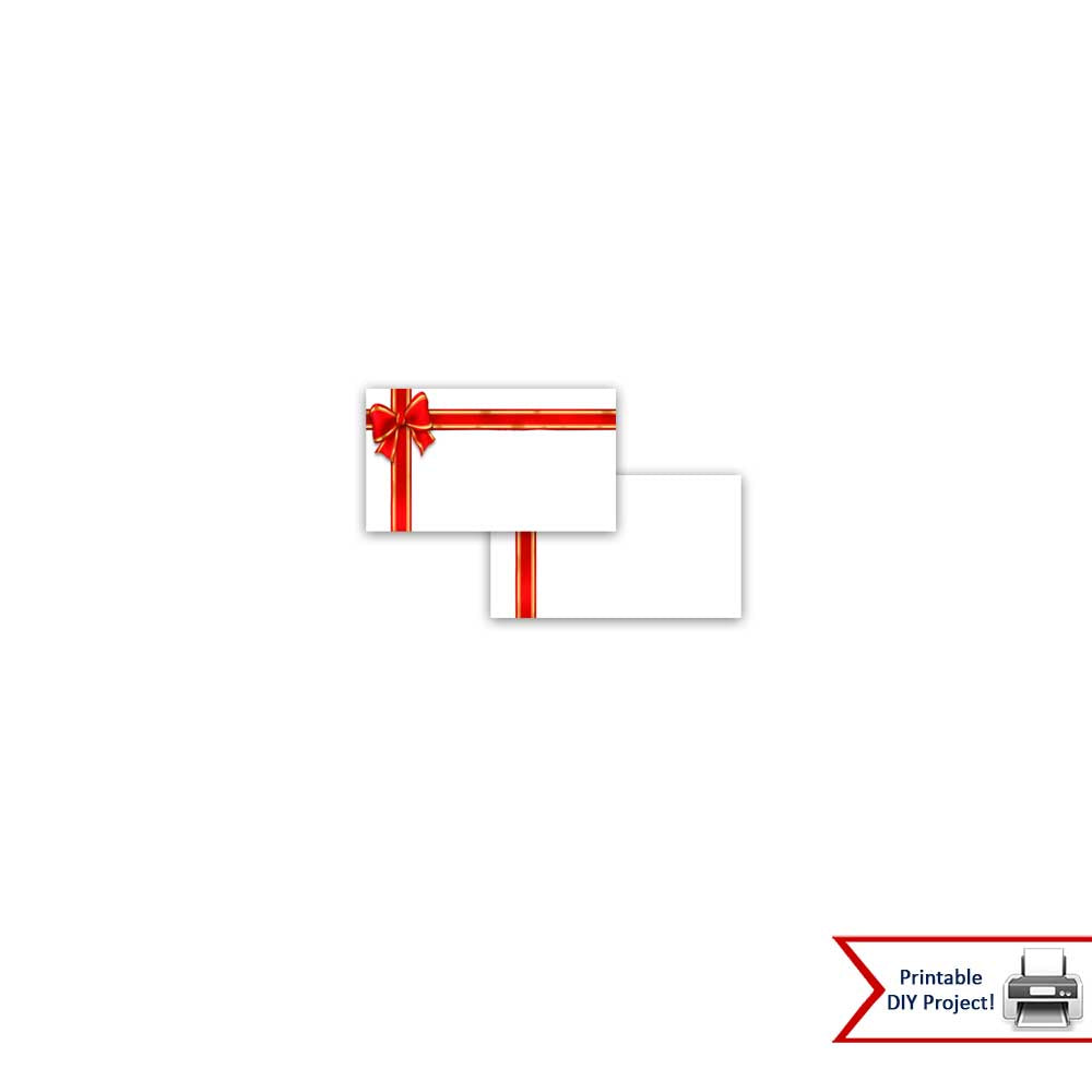 christmas tent cards