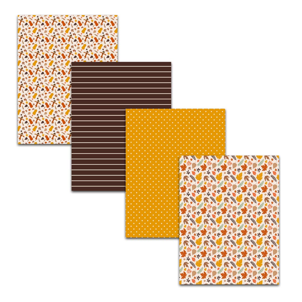 Halloween, Autumn, and Thanksgiving Digital Paper Pack