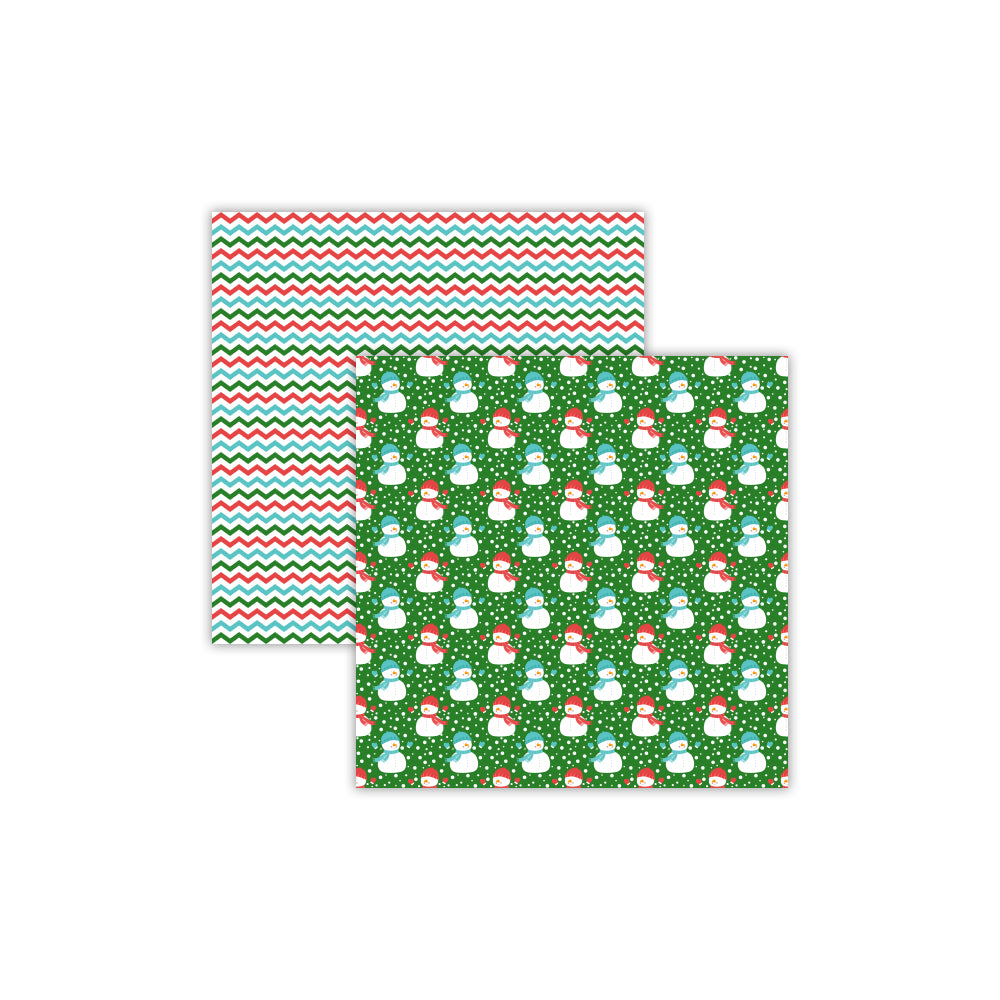 red blue retro scrapbook paper, snowman backgrounds