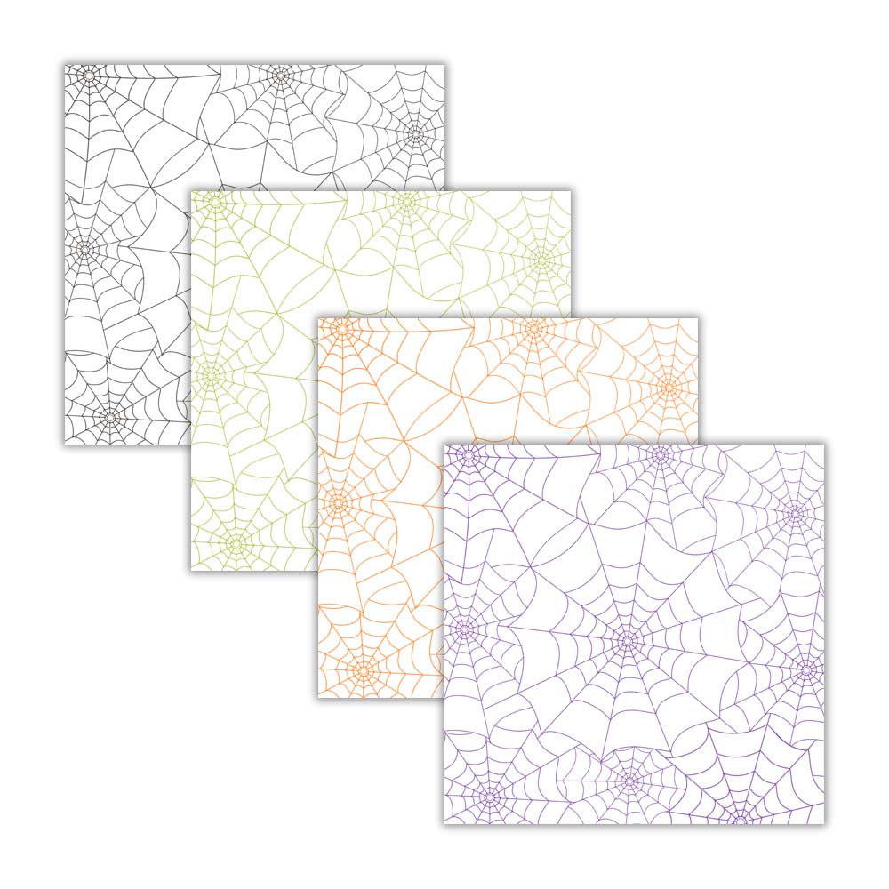 Halloween Spider Digital Scrapbook Paper