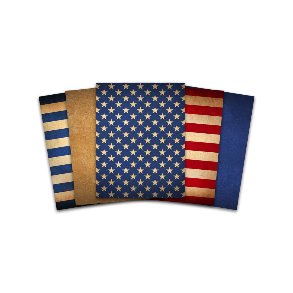stars stripes american flag printable paper images backgrounds vintage farmhouse