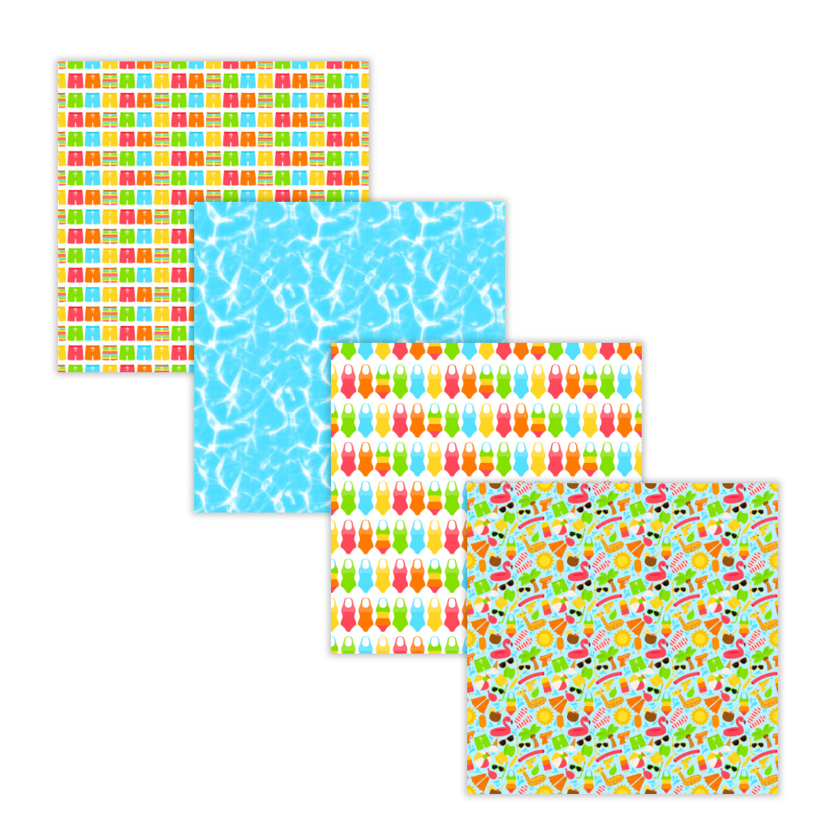 pool party backgrounds, swimwear clipart, summer birthday party