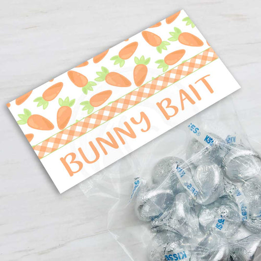 Printable Easter Bunny Bait Treat Candy Cookie Bag Topper