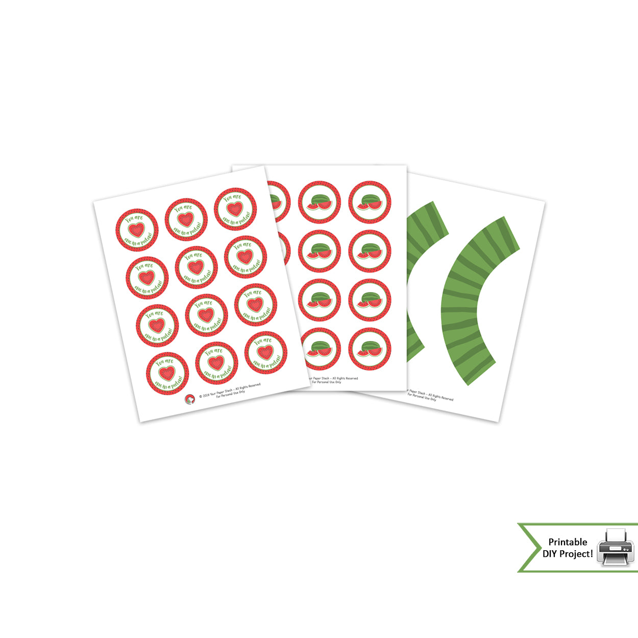 watermelon stickers