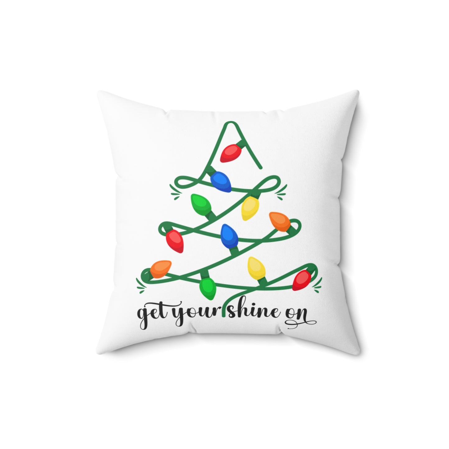 Spun Polyester Square Pillow