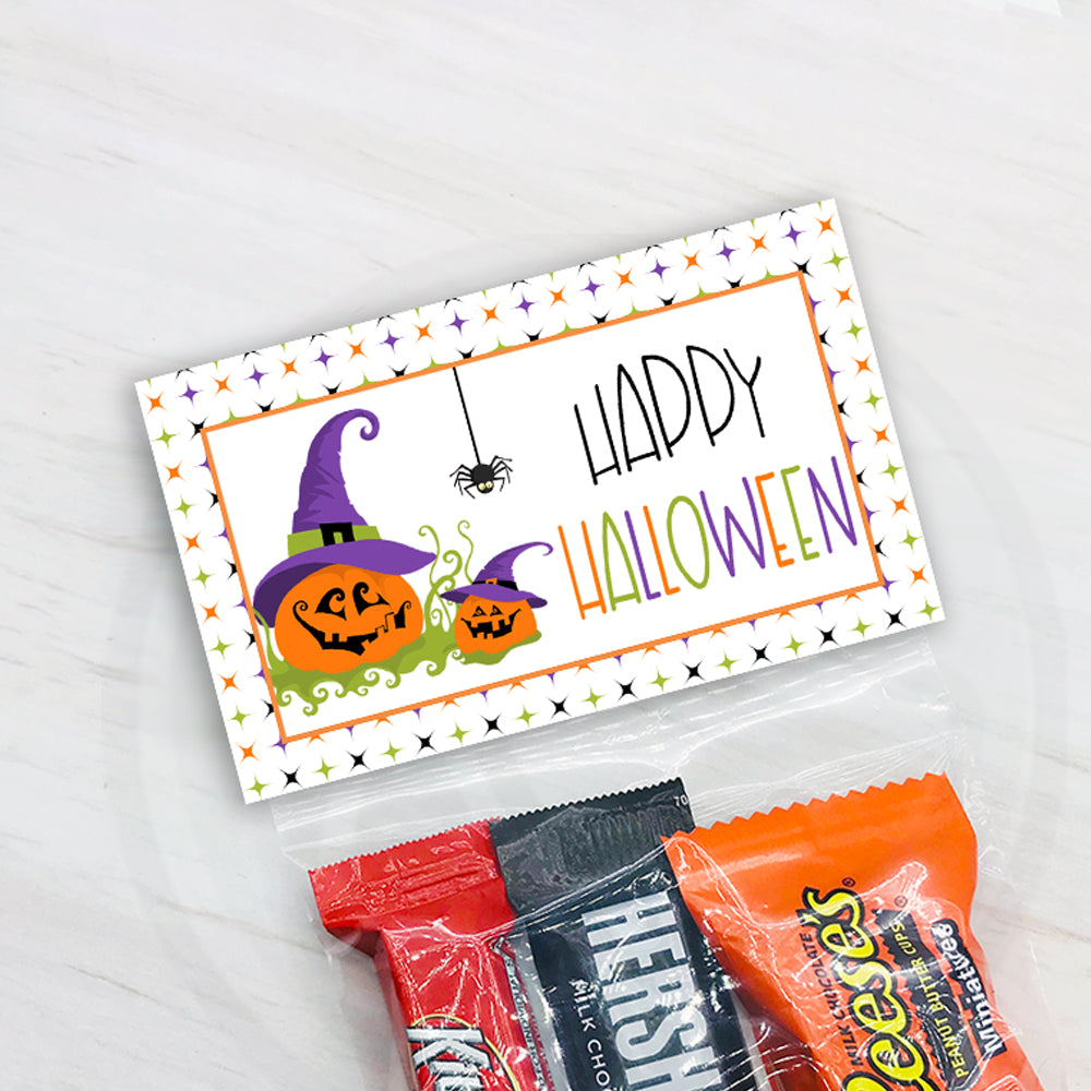 printable halloween treat bag toppers