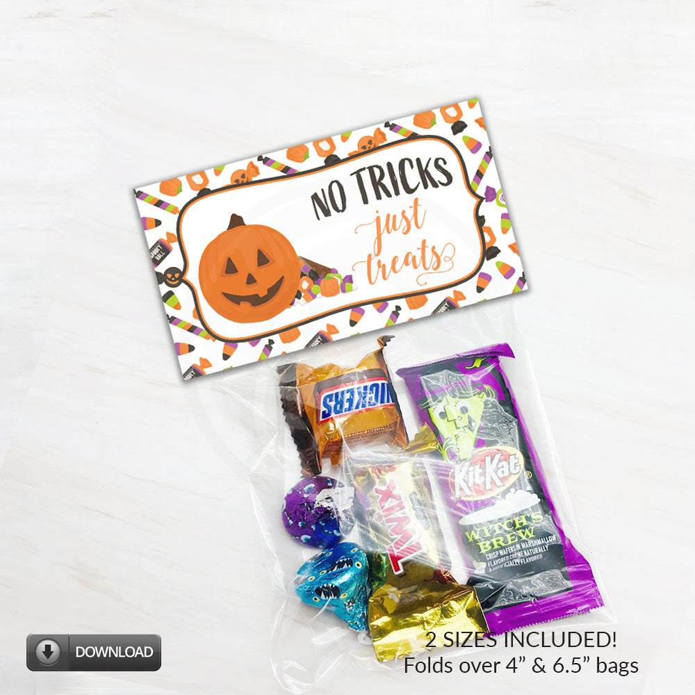 trick or treat bag toppers, trunk or treat bag toppers