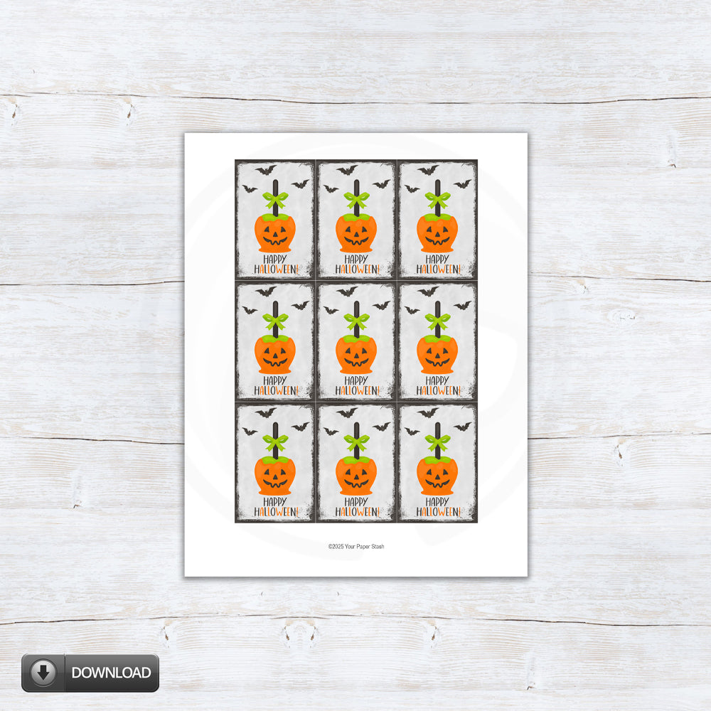 printable halloween gift tags
