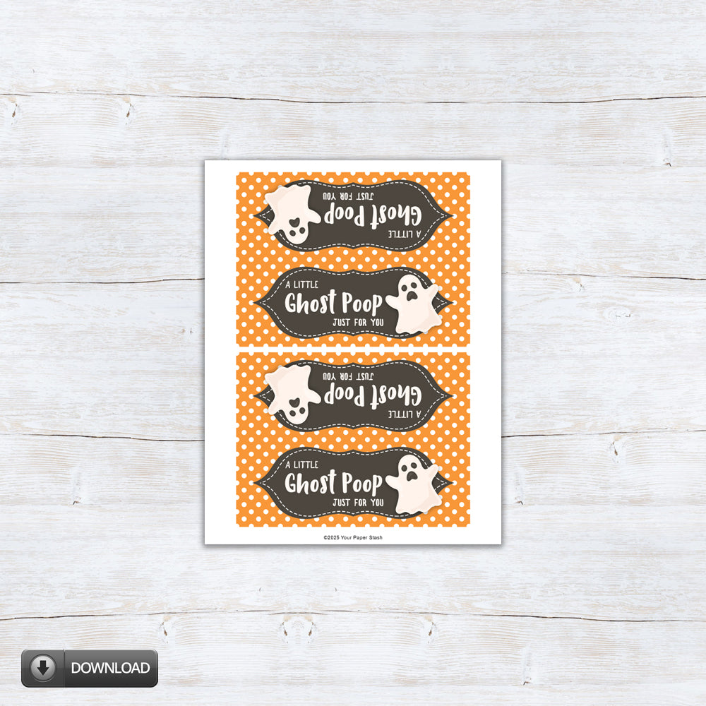 printable halloween treat bag toppers, halloween candy bag topper, halloween googy bags
