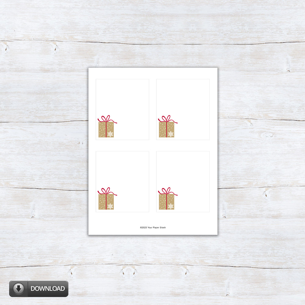 Christmas Reindeer Printable Place And Tent Cards For Holiday Parties