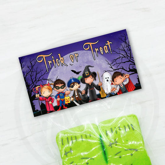 printable trick or treat halloween candy bag toppers #yourpaperstash