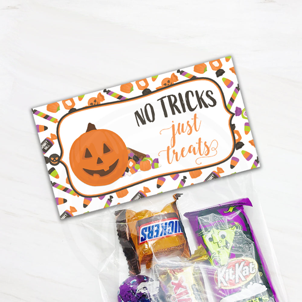 printable halloween treat bag toppers