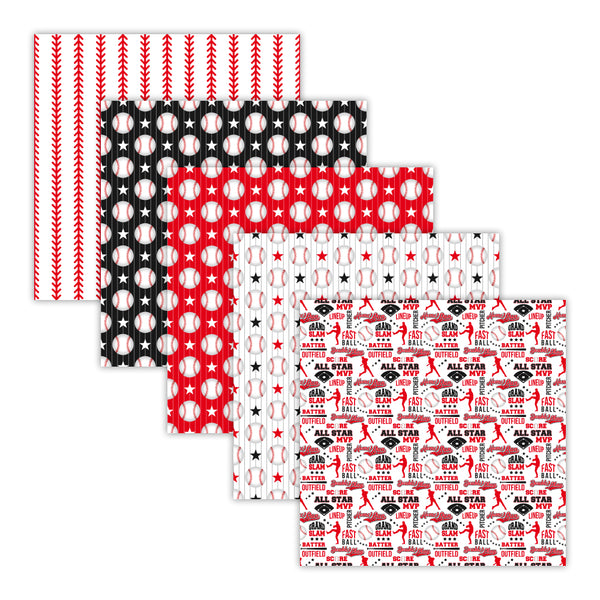 all star baseball digital scrapbooking papers, seamless baseball backgrounds