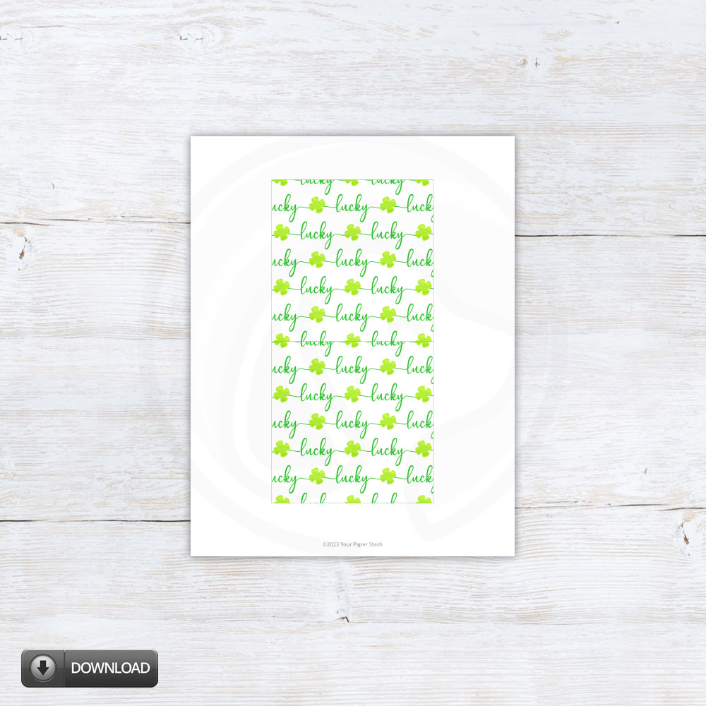 St. Patrick's Day Lucky To Have You Cookie Gift Box Backers Liners