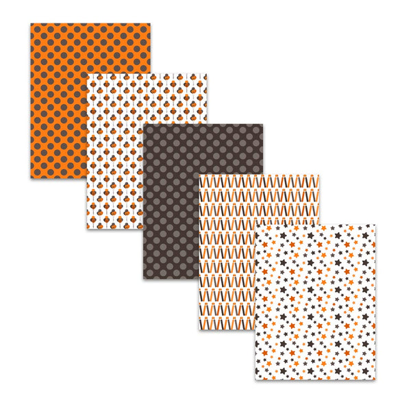 halloween scrapbook paper