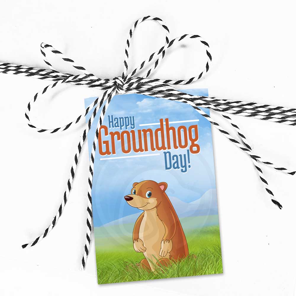 Groundhog Day Printable Tags / Cookie Bag Toppers