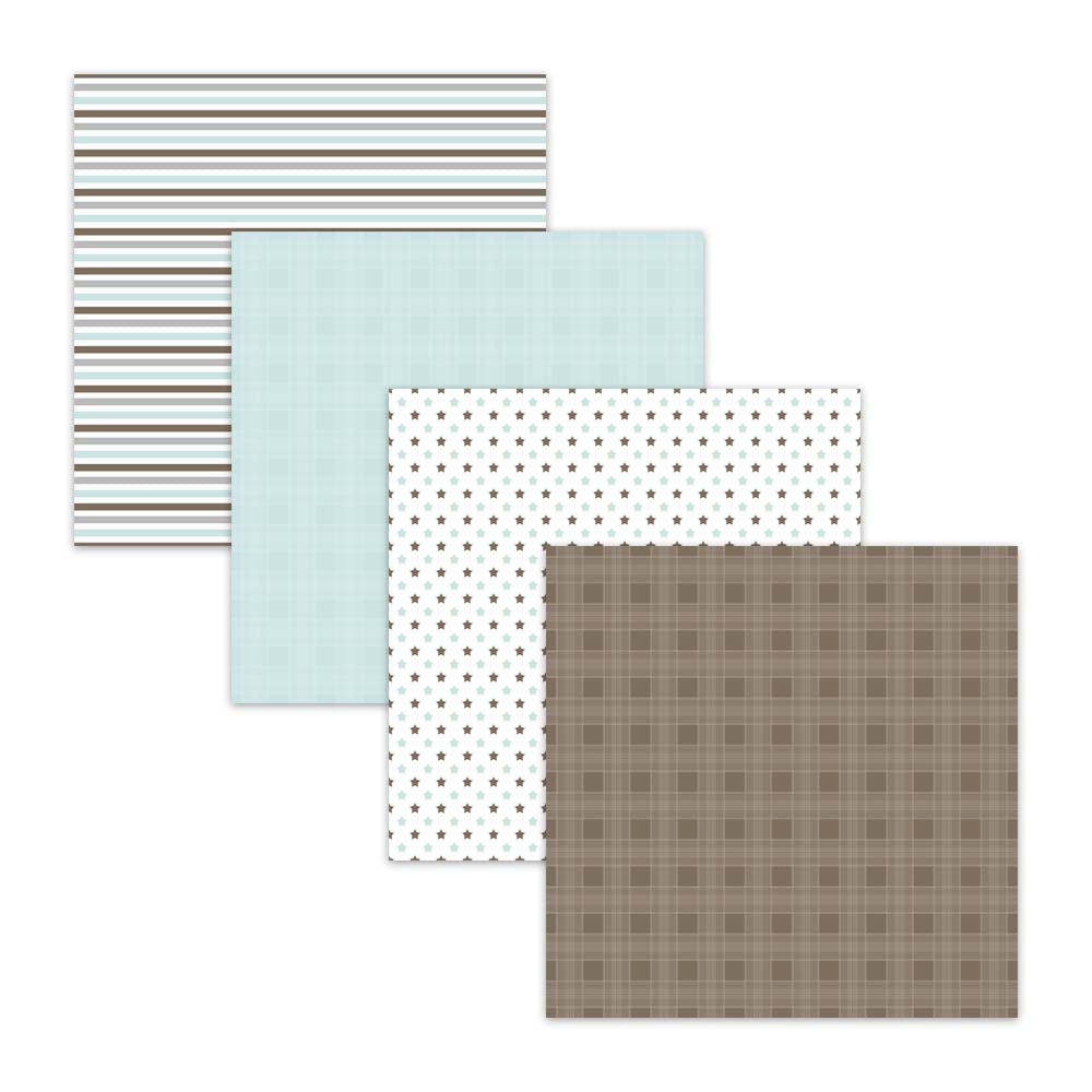 light blue gray brown stripe plaid digital papers star backgrounds scrapbooking paper craft supplies digital designs download your paper stash