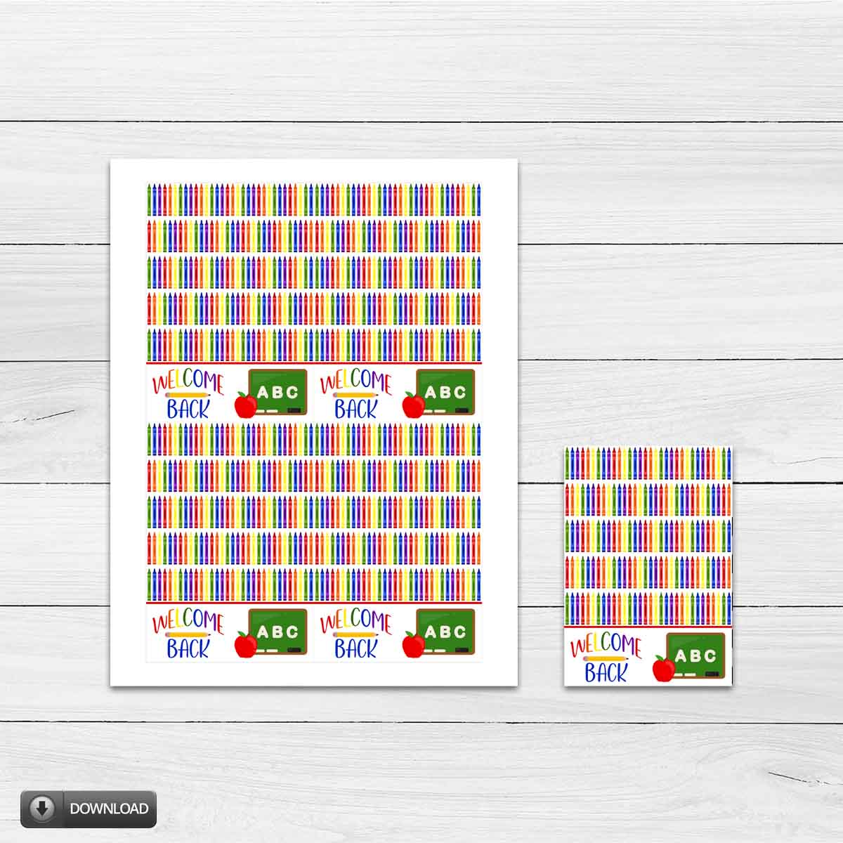 back to school printable cards, teacher note cards