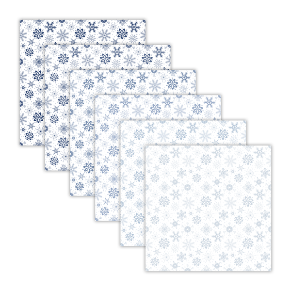 Blue Christmas Winter Snowflake Backgrounds
