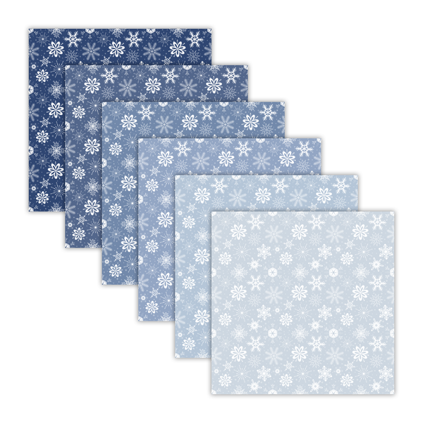 Blue Christmas Winter Snowflake Backgrounds