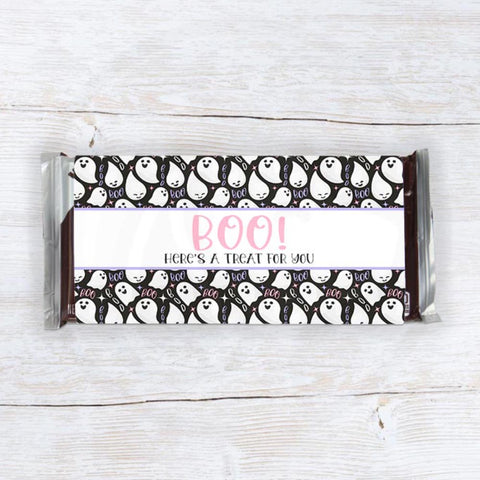 printable halloween boo candy bar wrapper