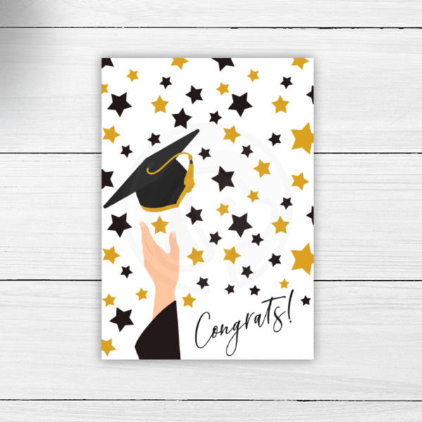 graduation cloass of 2022 cookie card, printable graduation card