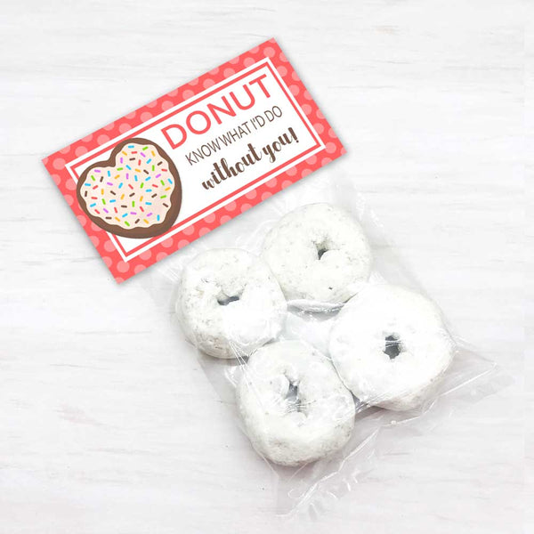 Donut Bag Topper for Teacher Appreciation Week
