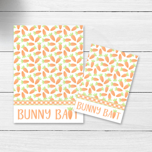 printable easter bunny bait mini cookie cards, easter printable kids craft projects